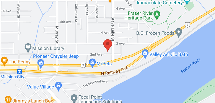 map of 307 33599 2ND AVENUE